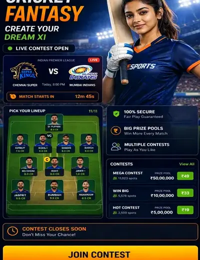 Jodichart (jodi chart) fantasy cricket & matchday visual 3